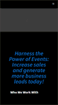 Mobile Screenshot of platinumeventagency.com